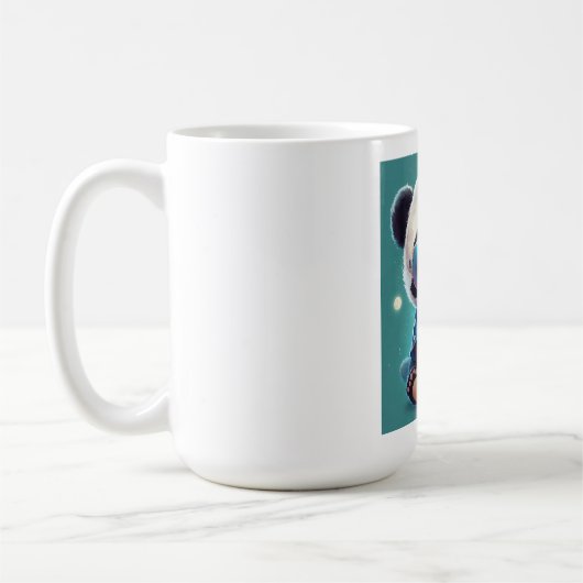 Charmante Panda-Tasse für Kaffeeliebhaber Kaffeetasse (Links)