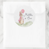 Charmante Personalisierte Flopsy-Bunny Stickers (Tasche)