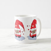 Charmante Red Gnome Classic Tasse (VorderseiteRechts)