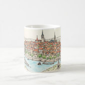 Charmante Riverside Stadt Kaffeetasse (Mittel)