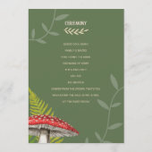 Charmante, rustikale Waldlandschaft Inspirierte Ho Programm (Rückseite)