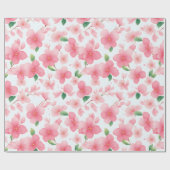 Charmante Sakura-Blüten für besondere Geschenke Geschenkpapier (Flach)