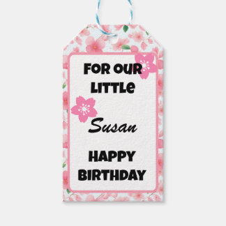 Charmante Sakura-Blüten Geschenkanhänger