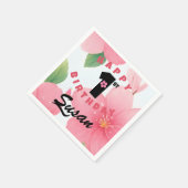 Charmante Sakura-Blüten Napkins Serviette (Ecke)