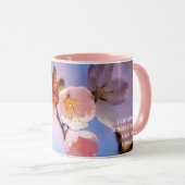 Charmante Sakura-Blüten Tasse (VorderseiteRechts)