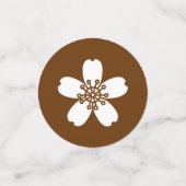 Charmante Sakura in der Schokolade Konfetti (Klein Vorderseite)