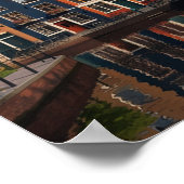 Charmante Stadt Amsterdam Poster (Ecke)