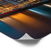 Charmante Stadt Amsterdam Poster (Ecke)