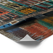 Charmante Stadt Amsterdam Poster (Ecke)