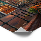 Charmante Stadt Amsterdam Poster (Ecke)