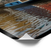 Charmante Stadt Amsterdam Poster (Ecke)