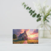 Charmante Steinkirche im Massiv Visitenkarte (Stehend Vorderseite)