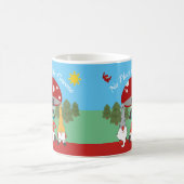 Charmante Tasse "No Place like Gnome" (Mittel)