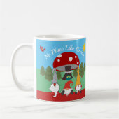 Charmante Tasse "No Place like Gnome" (Links)