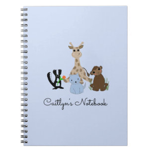 Charmante Tiere Personalisiert Notizblock