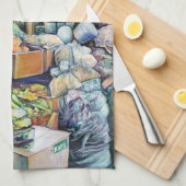 Charmante Versprechen des Fine Tekka Centre, Singa Geschirrtuch (Viertel Falte)