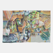 Charmante Versprechen des Fine Tekka Centre, Singa Geschirrtuch (Horizontal)