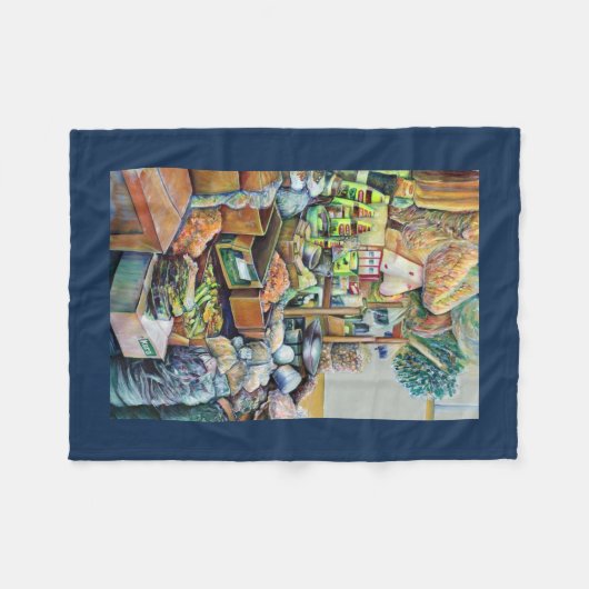 Charmante Versprechen eines Fine Tekka Center Sing Fleecedecke (Vorderseite (Horizontal))