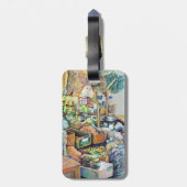 Charmante Versprechen eines schönen Tekka-Zentrums Gepäckanhänger (Rückseite vertikal)