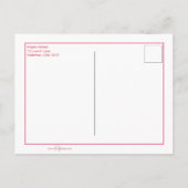 Charmante Vintage Valentine-Kinder Feiertagspostkarte (Rückseite)