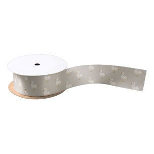 Charmante Wasserfarbenente Osterband Satinband