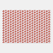 Charmante Weihnachtsschmuck Weihnachten Weihnachts Geschenkpapier Set (Vorderseite 2)