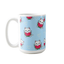 Charmanter Cartoon Cat Tasse | Perfektes Geschenk 