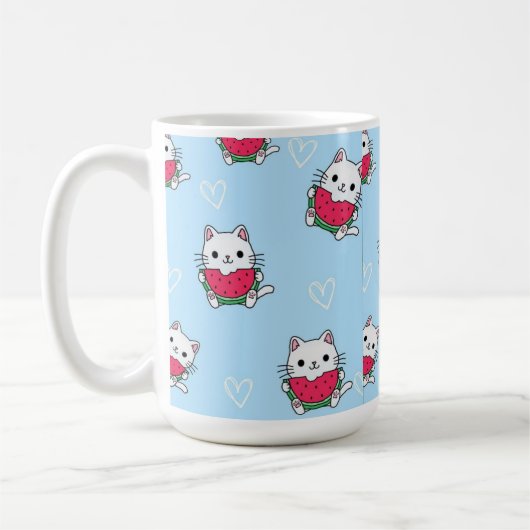 Charmanter Cartoon Cat Tasse | Perfektes Geschenk (Links)