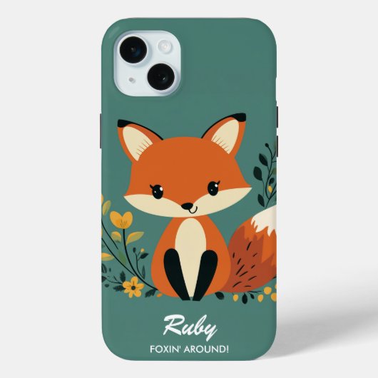 Charmanter Fox Vibes - Niedlich & gemütlich Case-Mate iPhone Hülle (Rückseite)