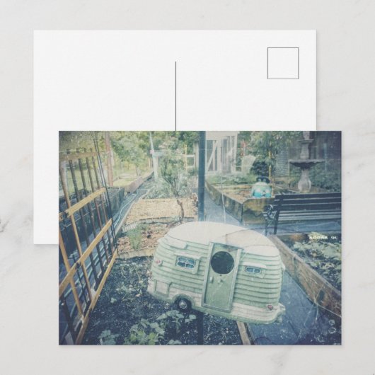 Charmanter Frühlingspark Postkarte (Vorne/Hinten)