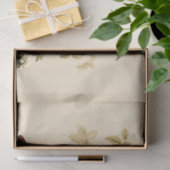 Charmanter Garten: Entweihung eines Geburtszettels Seidenpapier (Geschenk)