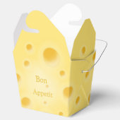Charmanter Gelbkäse mit Holen Personalisiert Geschenkschachtel (Geöffnet)