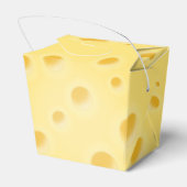 Charmanter Gelbkäse mit Holen Personalisiert Geschenkschachtel (Rückseite)