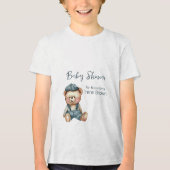 Charmanter, gemütlicher Baby-Dusche T - Shirt (Vorderseite)