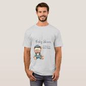 Charmanter, gemütlicher Baby-Dusche T - Shirt (Vorne ganz)
