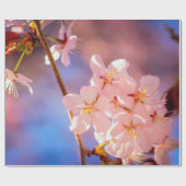 Charmanter Haufen Sakura-Blume im Frühjahr Geschenkpapier (Flach)