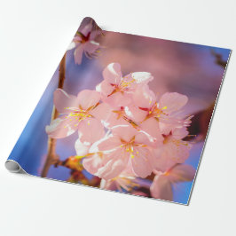 Charmanter Haufen Sakura-Blume im Frühjahr Geschenkpapier
