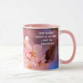 Charmanter Haufen Sakura-Blume im Frühjahr Tasse