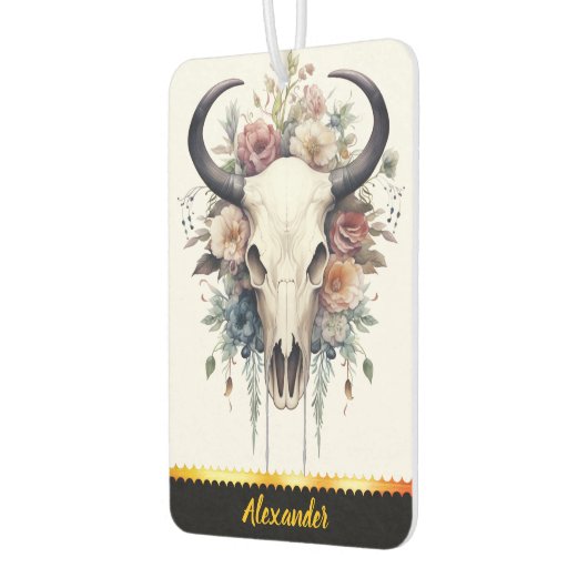 Charmanter Lufterfrischer mit Blumenmotiven (Links)