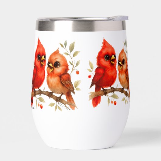 Charmanter nördlicher Kardinal (Links)