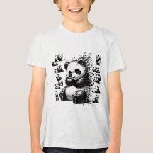 Charmanter Panda T - Shirt