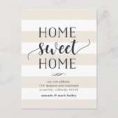 Charmanter Streifen | Ankündigung der Beförderung (Vorderseite)