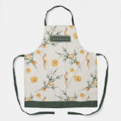 Charmanter warmer Winter mit eigenem Ambiente Schürze (Vorderseite)