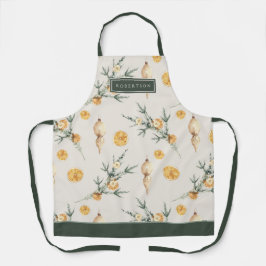 Charmanter warmer Winter mit eigenem Ambiente Schürze