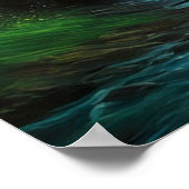 Charmanter Wasserfall-Song Poster (Ecke)