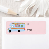 Charmanter Weihnachtscamper Vintag RV Xmas Geschen (Insitu)