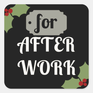 Charmanter Weinsticker - Ideal für Wein-Liebe Quadratischer Aufkleber