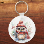 Charmanter Winterschwärmerring Schlüsselanhänger (Vorderseite)