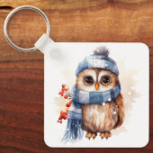 Charmanter Winterschwärmerring Schlüsselanhänger (Vorderseite)