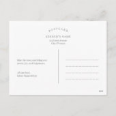 Charmantes 20-Happy New Year Foto Postkarte (Rückseite)